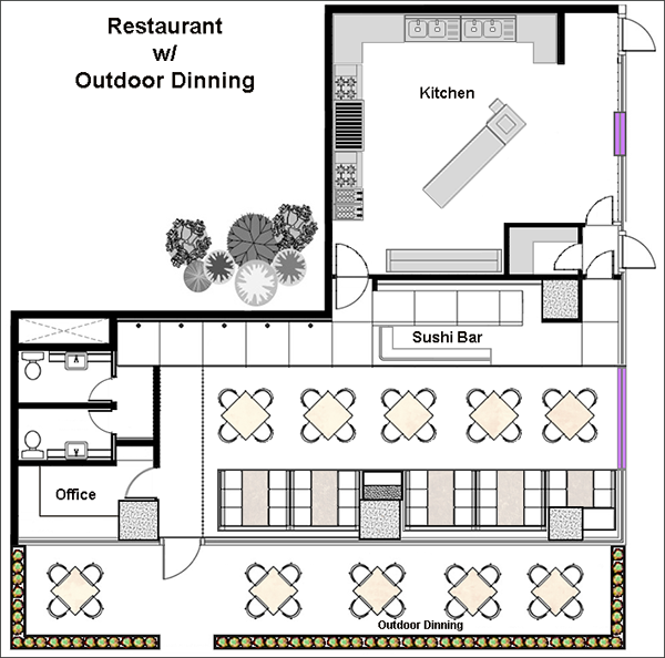 Restaurant Floor Plan 32