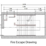 Fire Escape Drawing