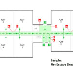 Fire Escape Drawing