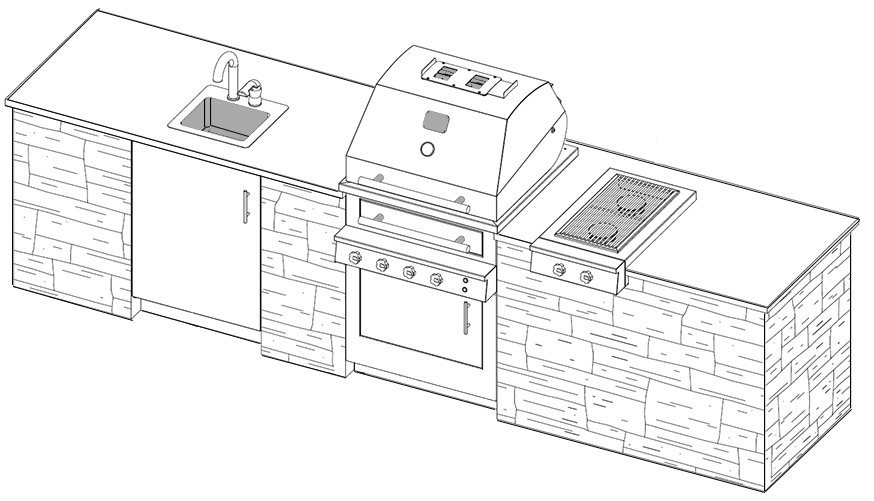 Outdoor Kitchen Plans | Kitchen Plans | Kitchen Design | Outdoor