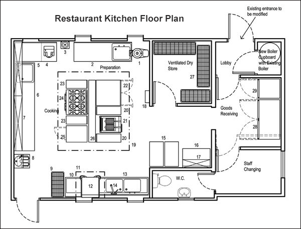 restaurant floor plans