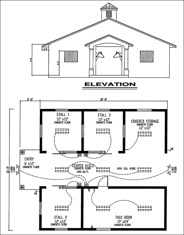 Easy Horse Barn Design Software Cad Pro