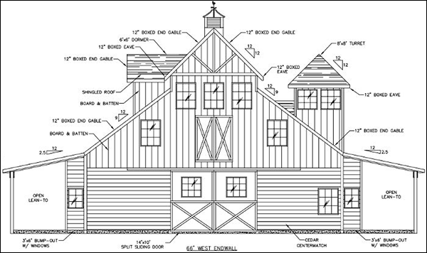 Horse Barns with Living Quarters