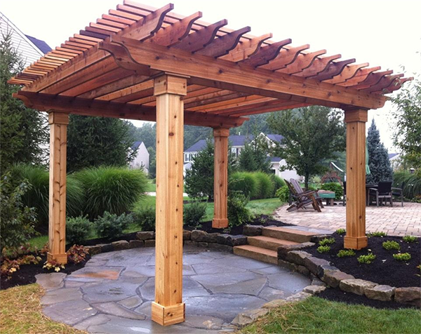 Easy Affordable Pergola Design Plans