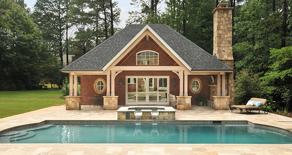Popular Pool House Apartment Floor Plans CAD Pro
