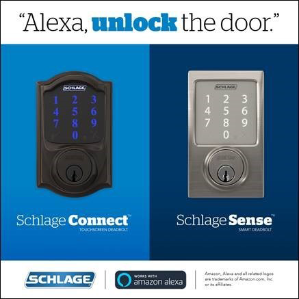 Amazon Alexa Voice Unlocking Smart Locks