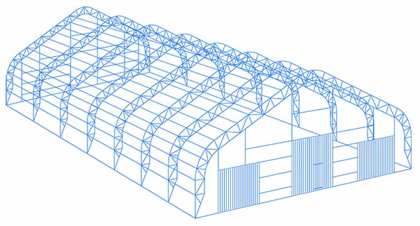 Airplane Hangar Blueprints